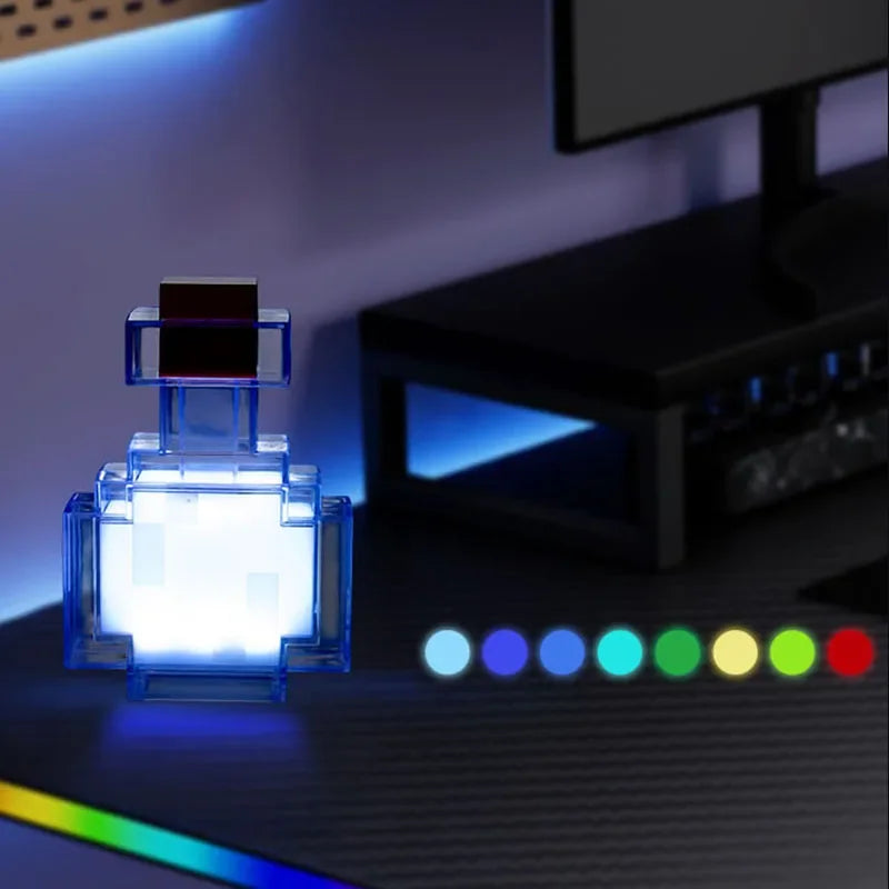 Minecraft Bottle LED Night Light